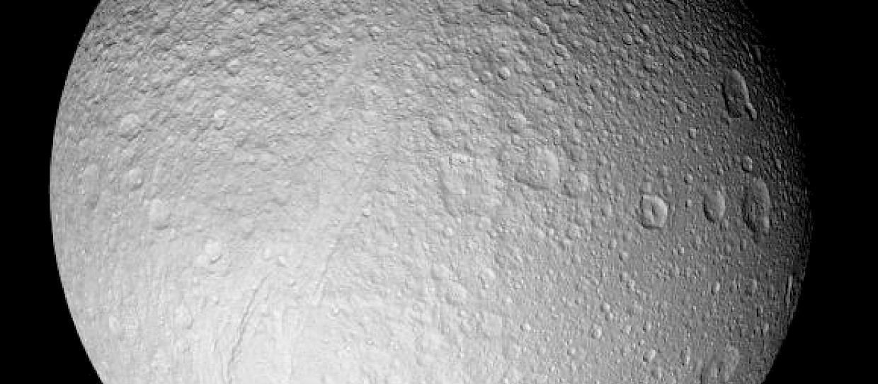Un'età molto giovane per le lune di Saturno