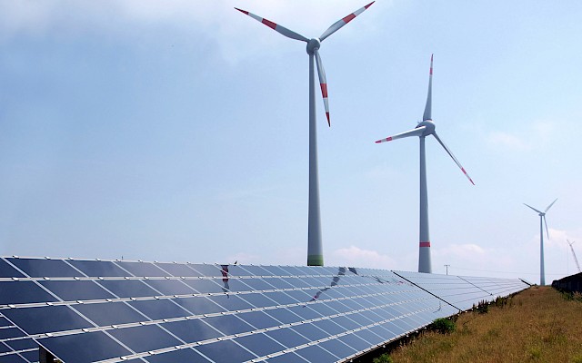 Biomass and photovoltaic power stations