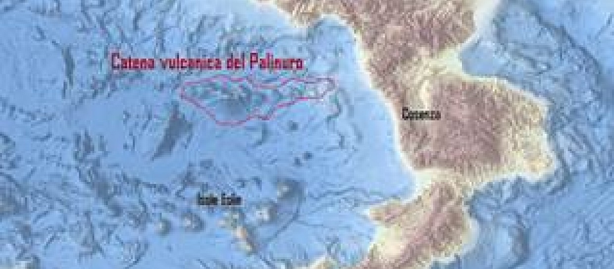 Una famiglia di vulcani nel Mar Tirreno