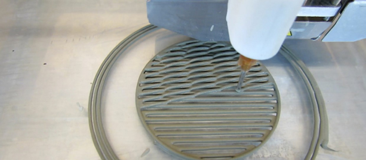 Nuovo cemento stampato in 3D diventa più forte sotto pressione